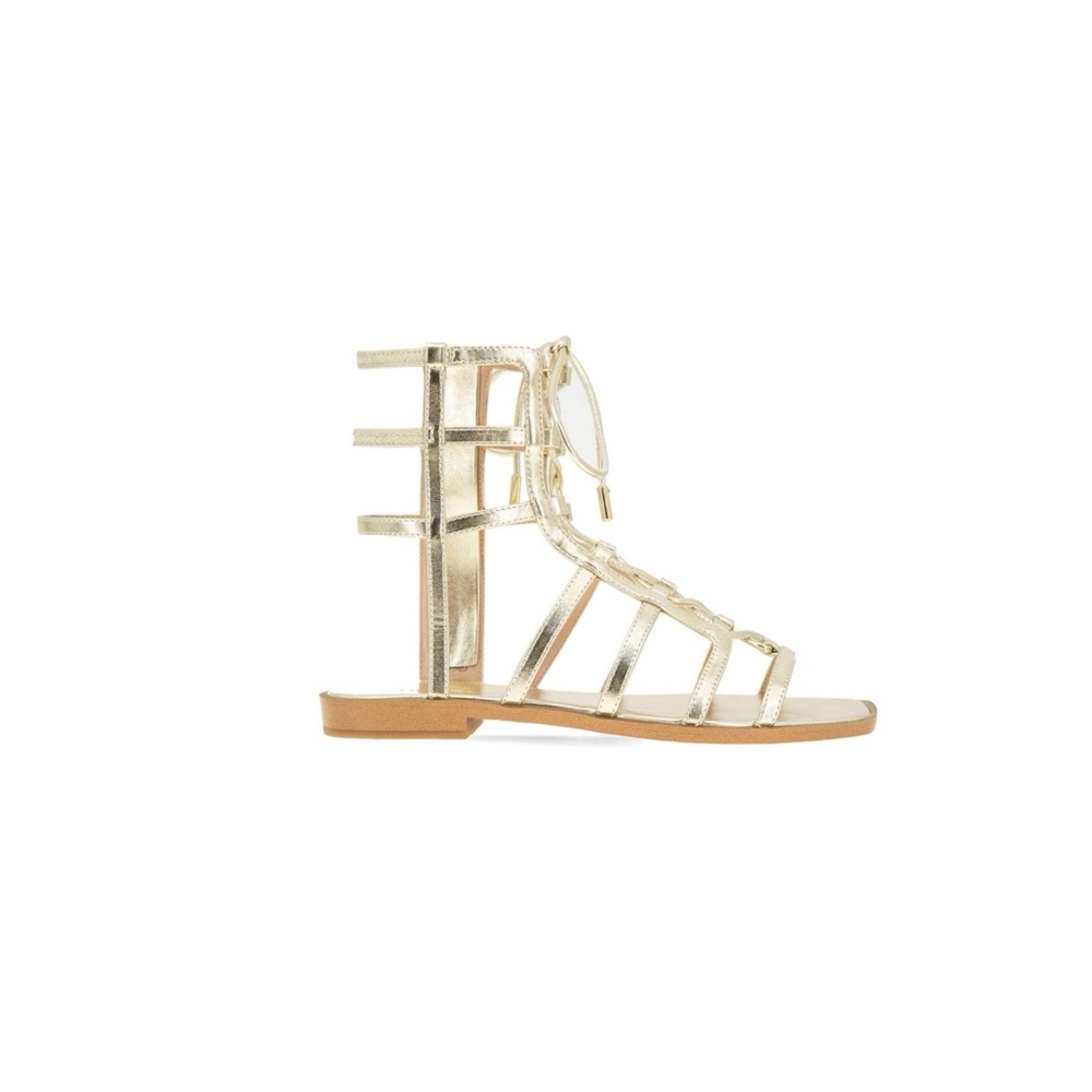 BCBG Lariat Gladiator Sandal in Gold (Size: 9) - Picture 2 of 7